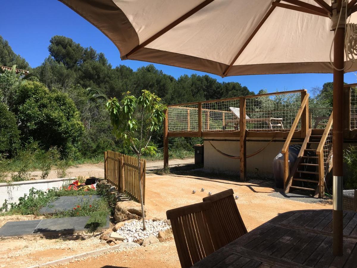 Rez-De-Villa Proche De La Mer - Villa Temana Saint-Cyr-sur-Mer Dış mekan fotoğraf